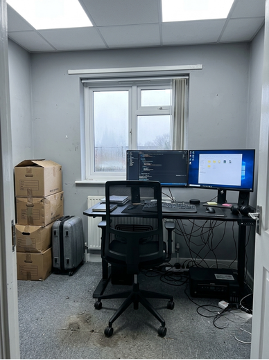 Studio flat — before styling