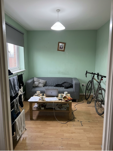 Bedroom — before styling